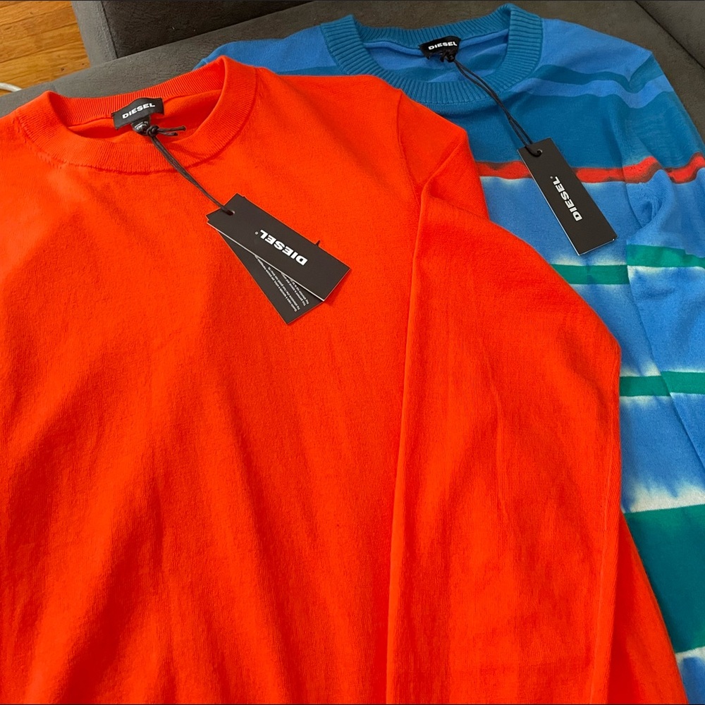 Two for one crew neck diesel